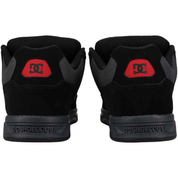2026 DC Shoes Mens DC Coiler Trainers DC03011 - Black / Grey / Red